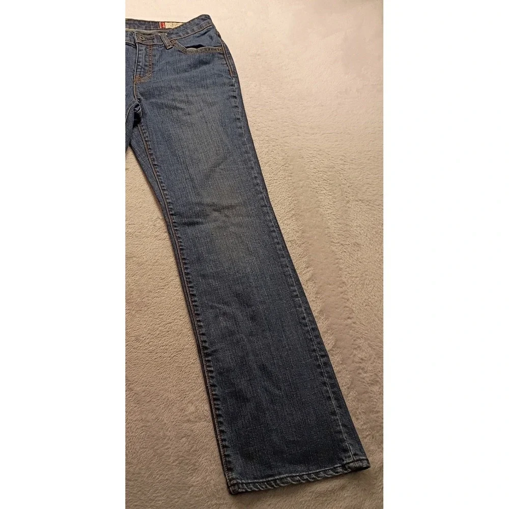 Gap 1969 Classic Fit Blue Jeans Medium Wash Straight Leg Stretch Denim Men's